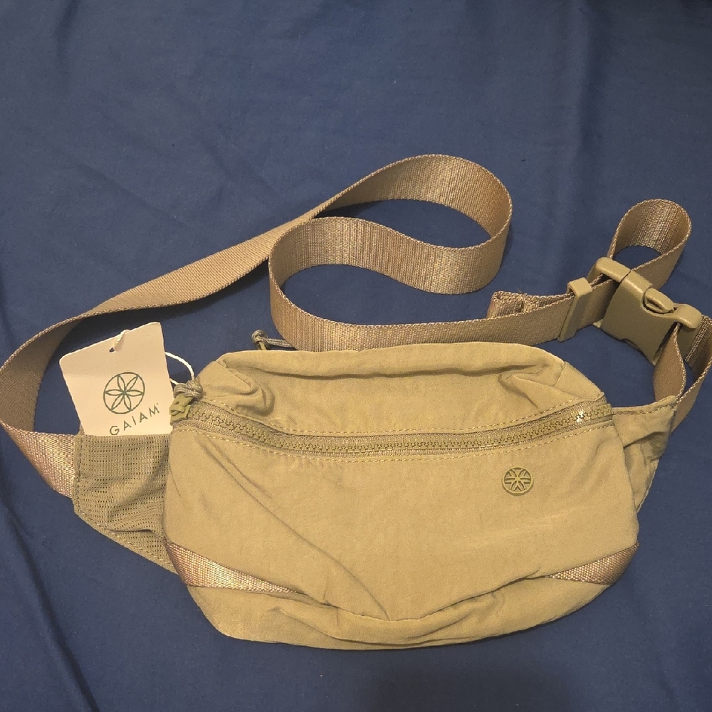 GAIAM Tan Belt Bag